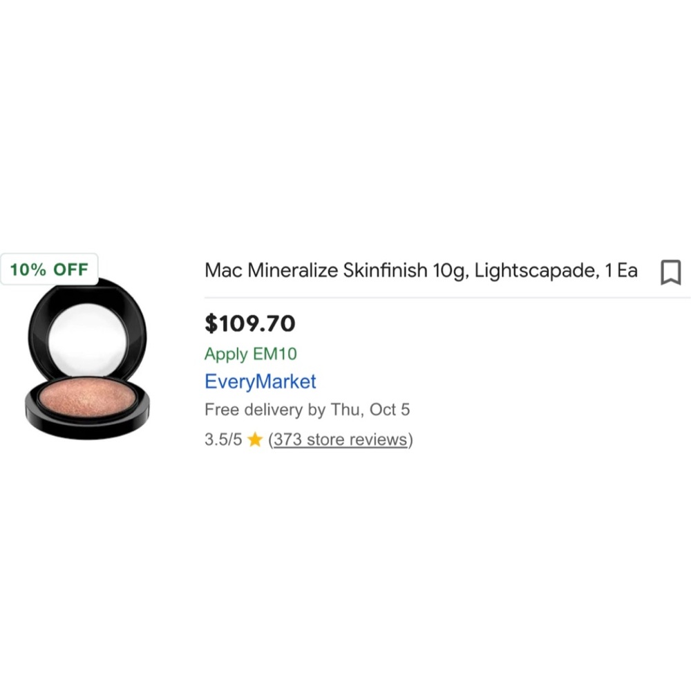 MAC !MOST COVETED! SPECIAL EDITION Mineralize Skinfinish - Picture 13 of 14